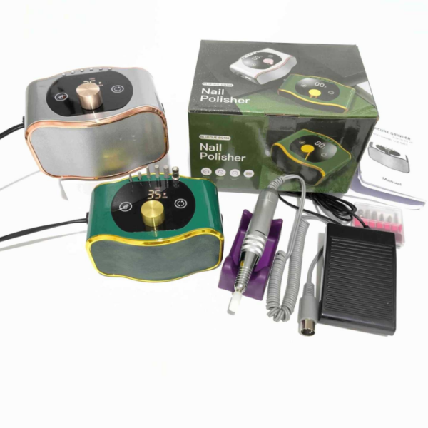 Professzionális érintőképernyős elektromos műköröm csiszológép BQ-104 - Image 6
