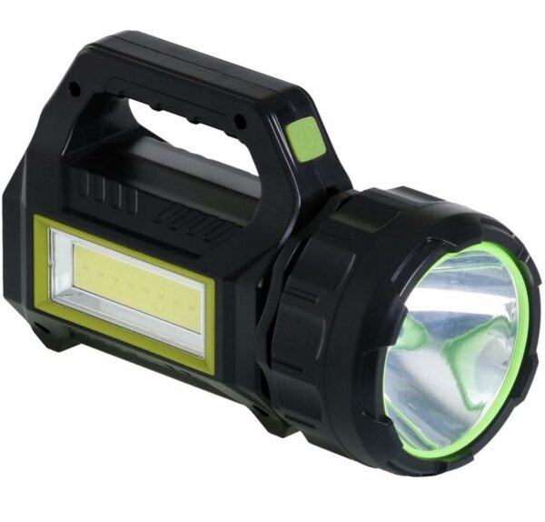 LED napelemes elemlámpa keresőlámpa 10 W USB töltéssel HEL T95 - Image 2