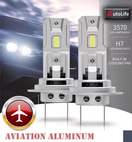 AL-H11 12V LED Autós Fényszóró Canbus párban plug and play IP68