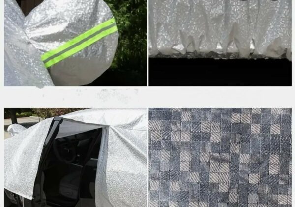 Négy évszakos autótakaró ponyva négy rétegű autóvédő huzat - Image 5