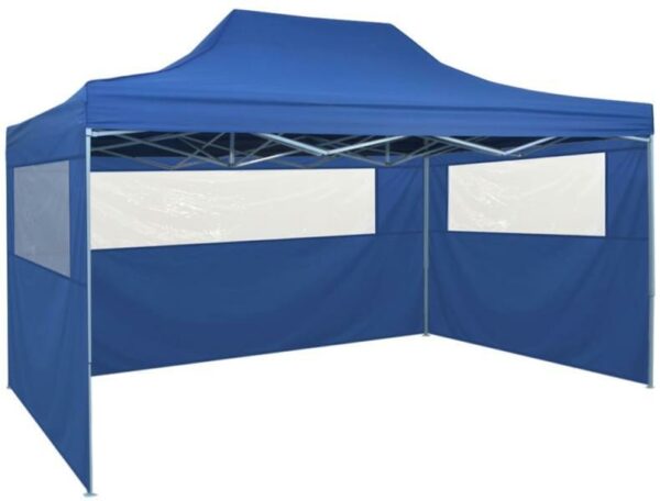 Összecsukható kerti sátor pavilon tetőponyvával 3x4.5 m - Image 9