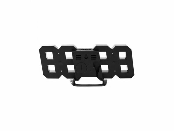 3D hatású LED digitális asztali és fali óra fekete - Image 6