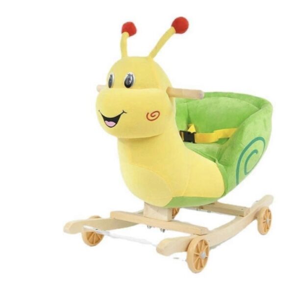 Zenélő plüss állatos hintaszék két funkciós gyerek hintafotel - Image 6