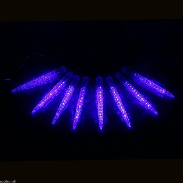 Olvadást imitáló jégcsap LED fényfüzér több színben 30 cm - Image 3