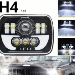 E9 Beépíthető CREE LED fényszóró H4 84W 12-24V
