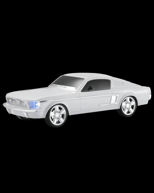 MUSTANG GT vezeték nélküli hangszóró klasszikus autós formájú Bluetooth Micro SD USB FM kihangosító TWS LED fényű hordozható hangszóró WS1967 - Image 7
