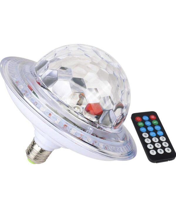 Crystal UFO Magic Ball RGB LED Fényű Bluetooth LED Izzó - Image 3