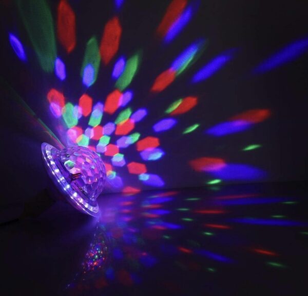 Crystal UFO Magic Ball RGB LED Fényű Bluetooth LED Izzó - Image 4