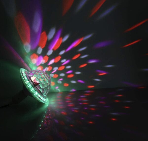 Crystal UFO Magic Ball RGB LED Fényű Bluetooth LED Izzó - Image 5