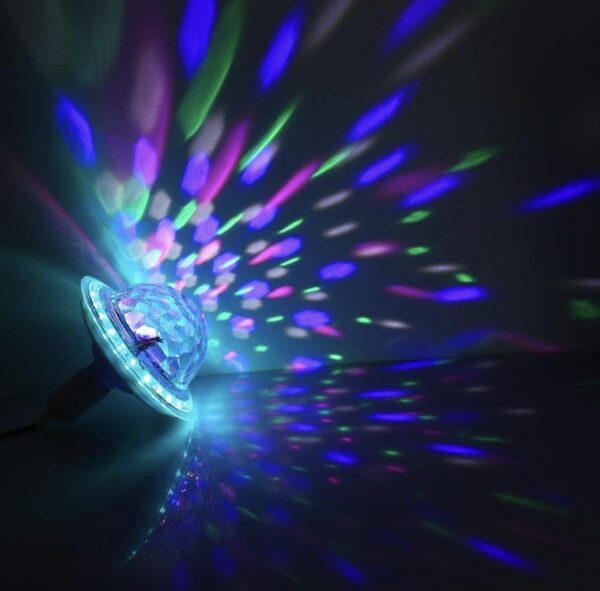 Crystal UFO Magic Ball RGB LED Fényű Bluetooth LED Izzó - Image 6