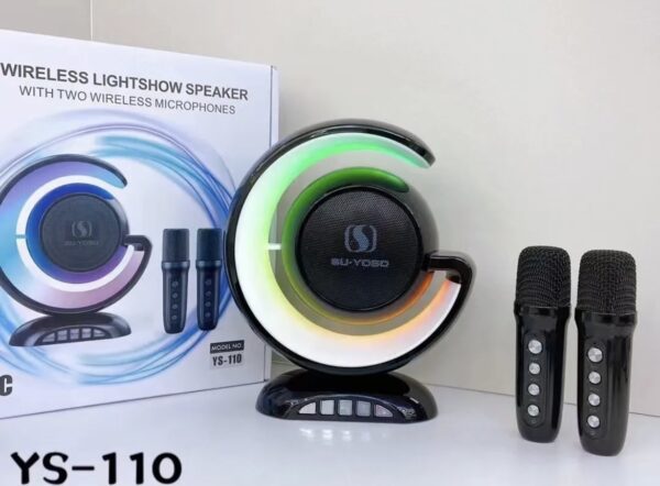 Vezeték nélküli Bluetooth hangszóró két mikrofonnal - Image 2