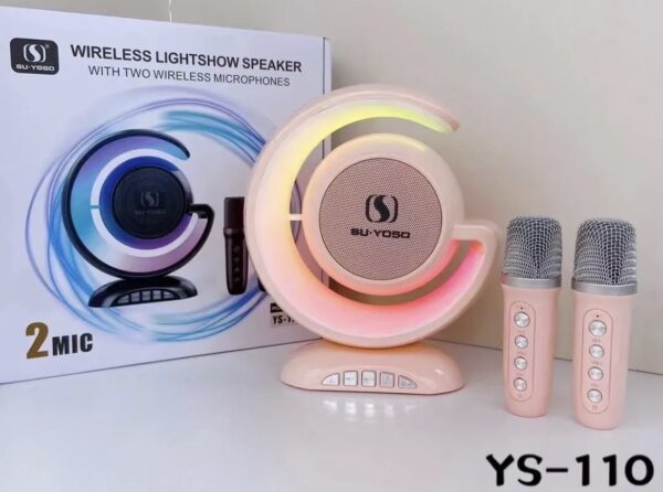 Vezeték nélküli Bluetooth hangszóró két mikrofonnal - Image 3
