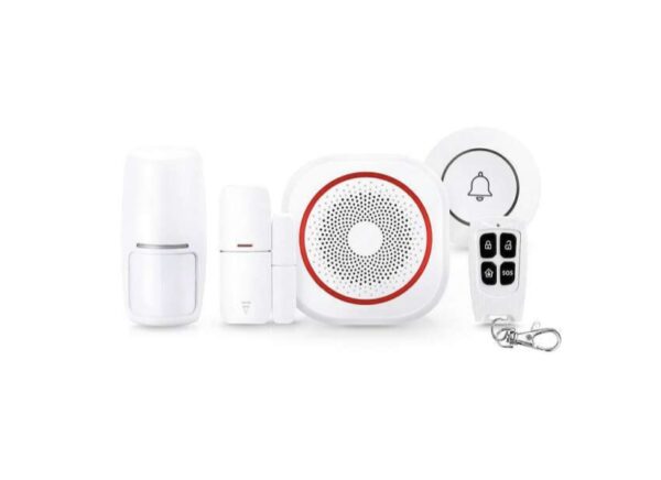 JG-H3 Smart Security wifis otthoni riasztórendszer szett távirányítóval okostelefonról is vezérelhető - Image 4