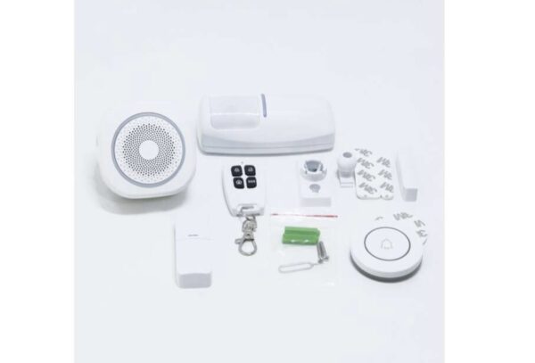 JG-H3 Smart Security wifis otthoni riasztórendszer szett távirányítóval okostelefonról is vezérelhető - Image 9