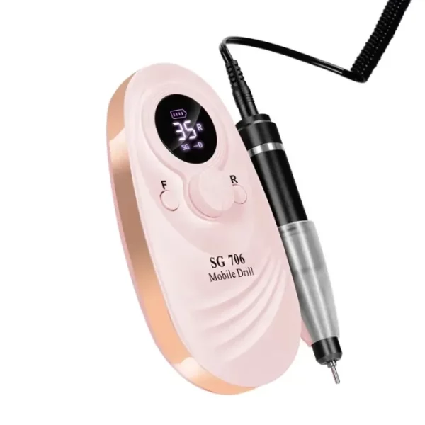 Újratölthető elektromos körömcsiszoló gép SG-706 - Image 3