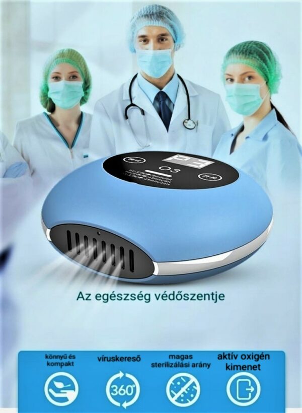 Ozo Gravel ózonos fertőtlenítő ózonkészülék vírusok baktériumok és penészgombák ellen - Image 35