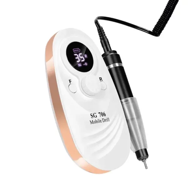 Újratölthető elektromos körömcsiszoló gép SG-706 - Image 4