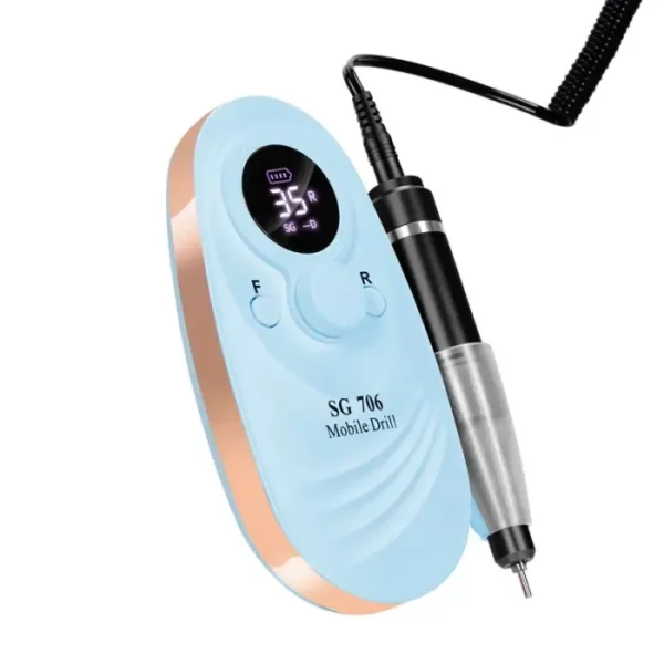 Újratölthető elektromos körömcsiszoló gép SG-706 - Image 5
