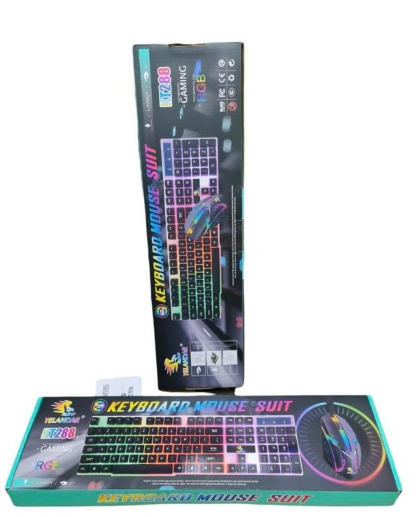 RGB Gamer billentyűzet és egér - Image 2