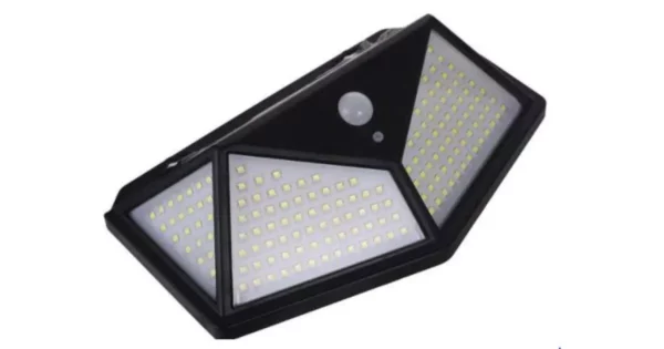 LED szolár lámpa alkonyatkacsolóval mozgásérzékelővel COB HS-8010A - Image 2