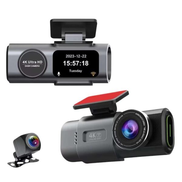 Ultrakompakt autós műszerfali kamera 4K UHD intelligens WiFi - Image 9