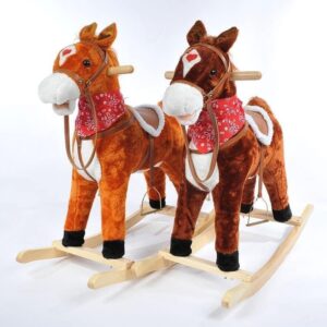 Éneklő vágtató Western hintaló 75 cm