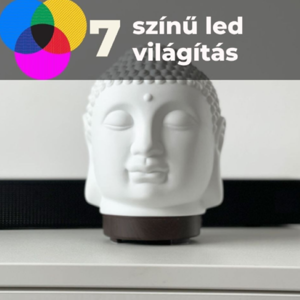 Buddha kerámia szobor aroma diffúzor párásító készülék - Image 4