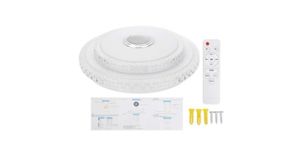 Smart Lamp Intelligens RGBW dupla Mennyezeti lámpa Bluetooth hangszóróval 40cm - Image 3