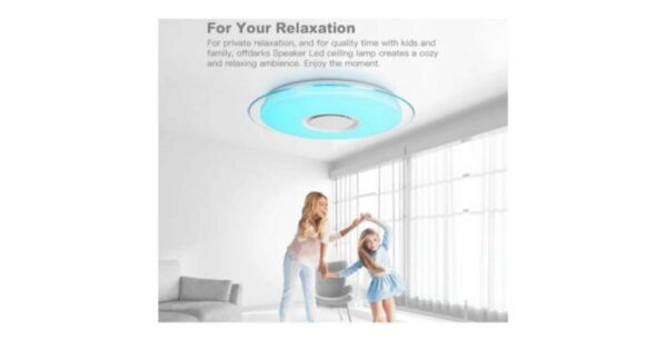 UFO Bluetooth RGB Mennyezeti Lámpa Hangszóróval - Image 7