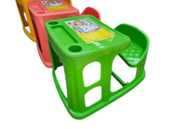 Egyszemélyes műanyag gyerek pad rajzpad - Image 2
