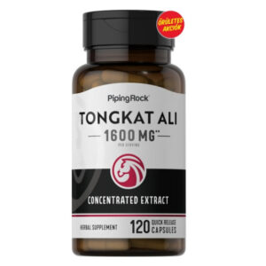 Tongkat Ali – Maláj ginzeng 1600mg – 120 kapszula – Piping Rock
